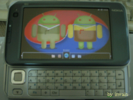 Android Platform on Nokia's N810 Product(arm1136jf-s). n810.kandroid200805.